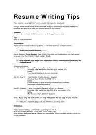 Resume Services Houston